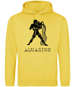 Aquarius hoodie in sun yellow