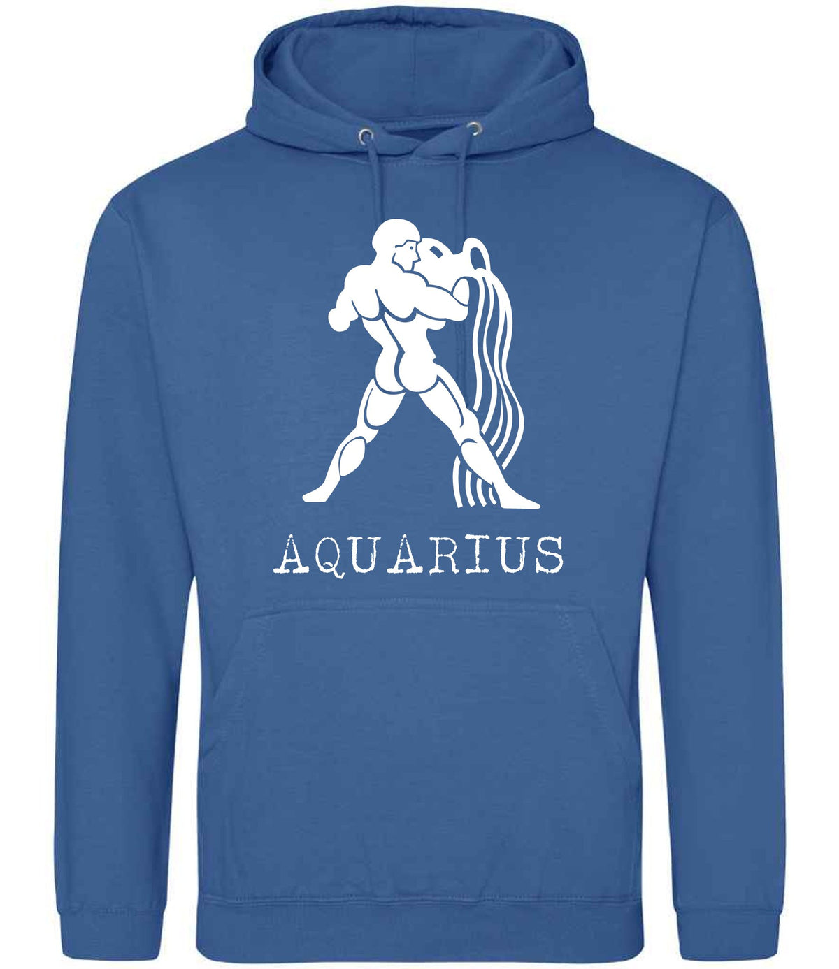 Aquarius hoodie in tropical blue