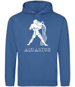 Aquarius hoodie in tropical blue
