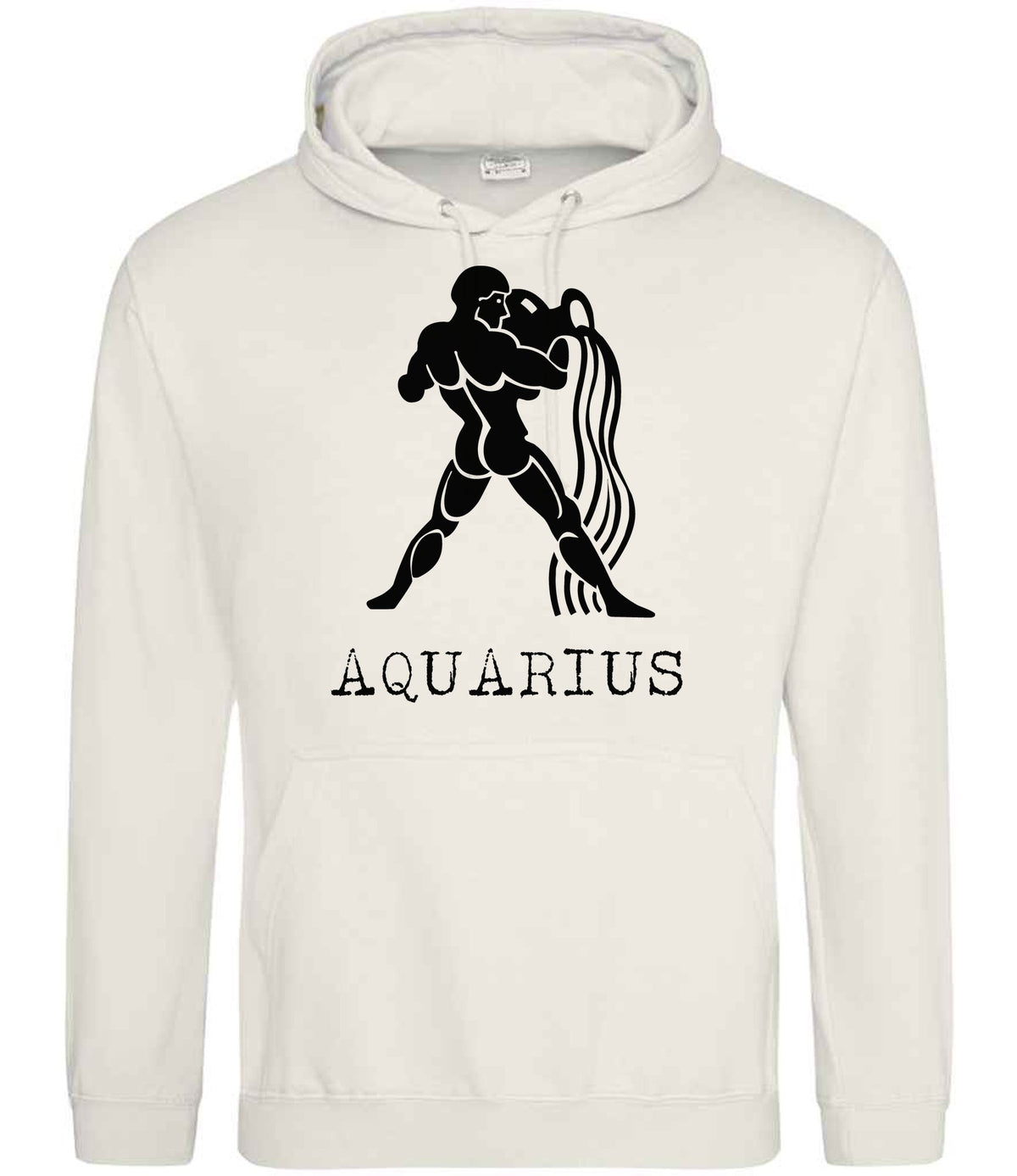 Aquarius hoodie in vanilla milkshake