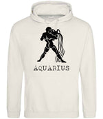Aquarius hoodie in vanilla milkshake