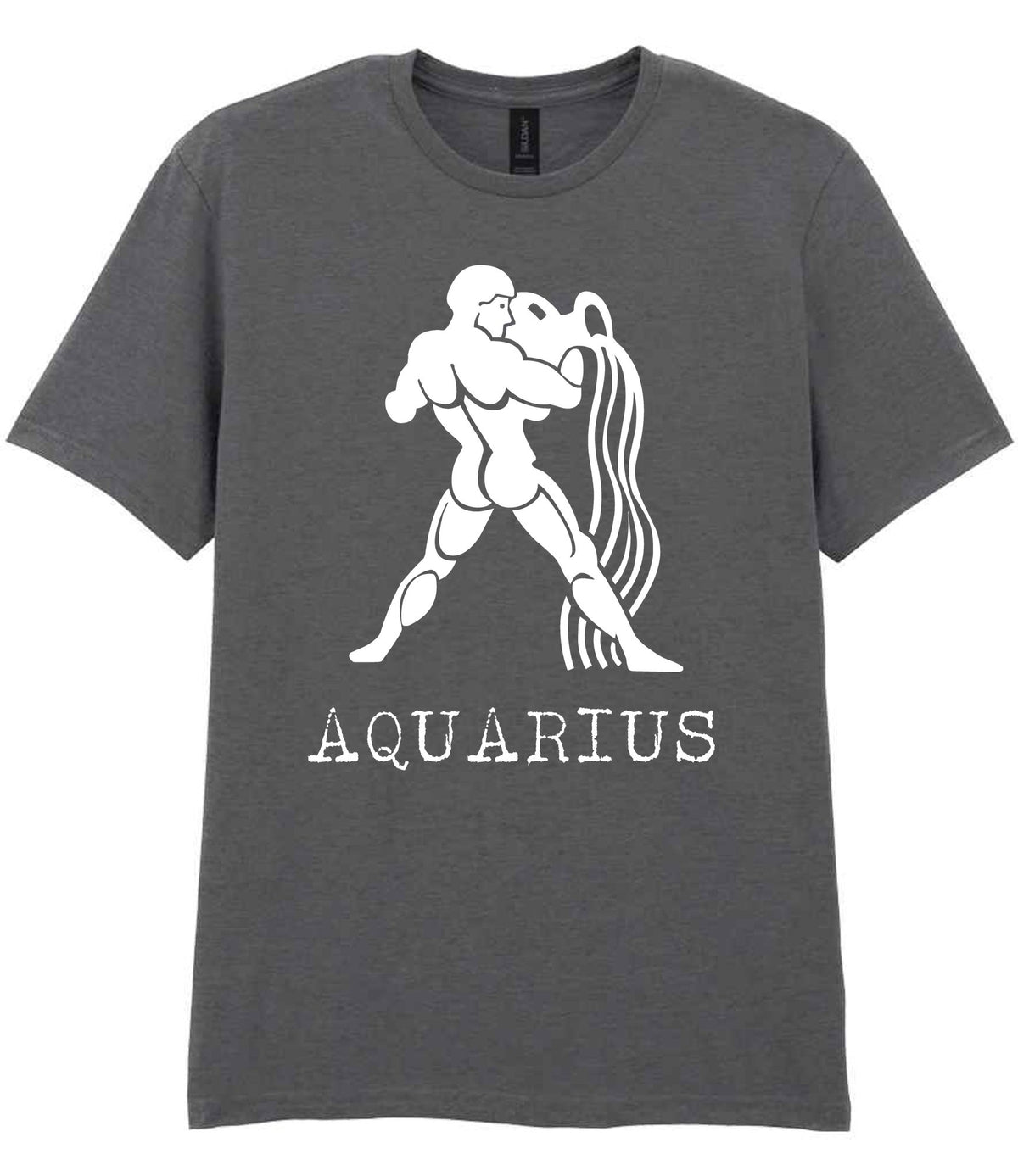 Aquarius – Unisex T-Shirt in Charcoal