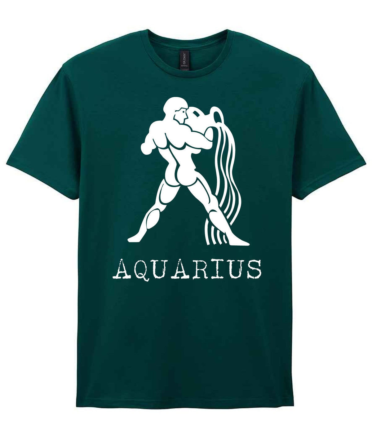 Aquarius – Unisex T-Shirt in Fan Marine Green
