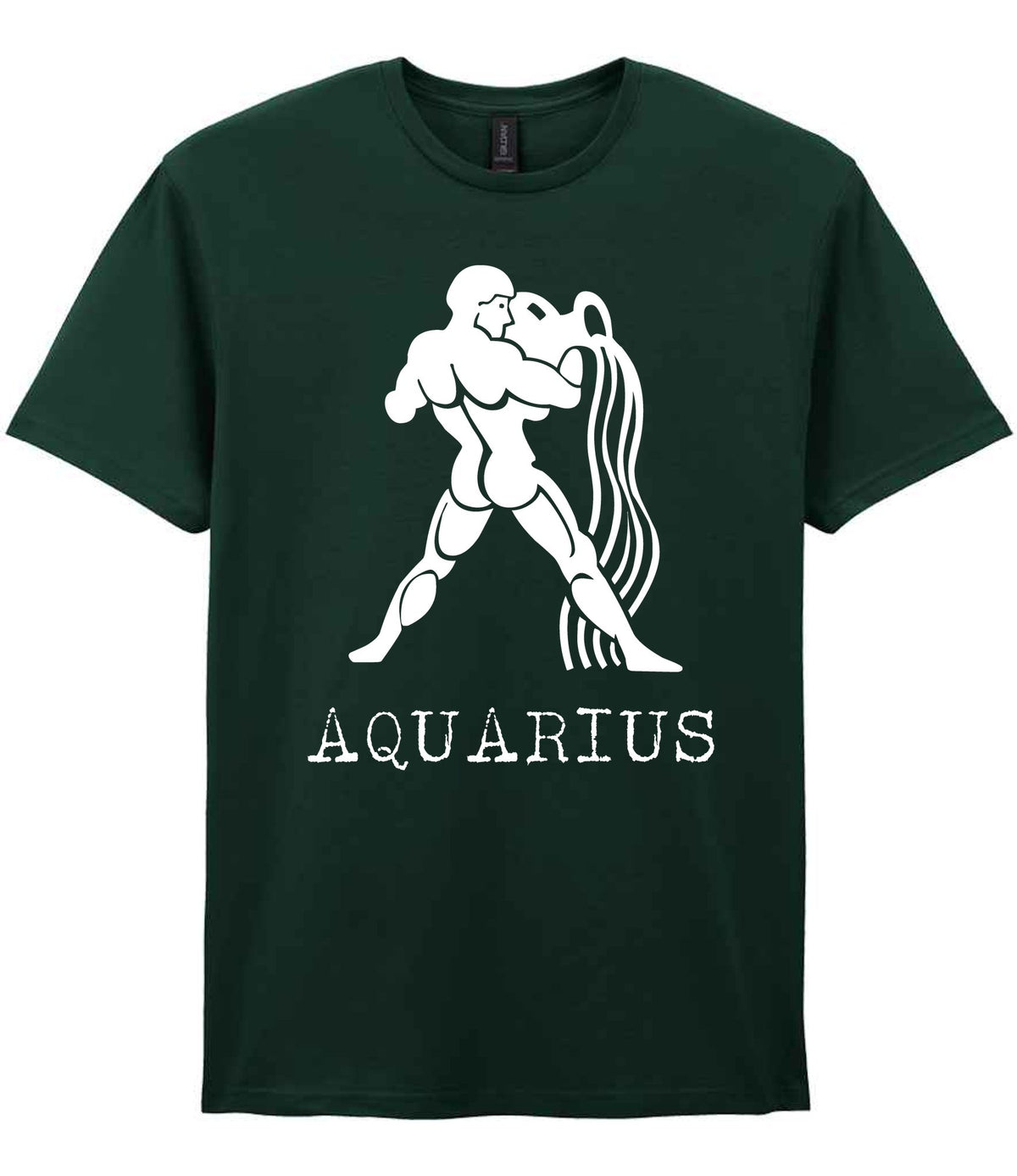 Aquarius – Unisex T-Shirt in Forest Green