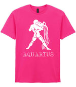 Aquarius – Unisex T-Shirt in Heliconia