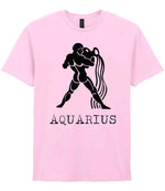 Aquarius – Unisex T-Shirt in Light Pink