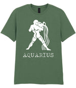 Aquarius – Unisex T-Shirt in Military Green