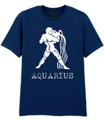 Aquarius – Unisex T-Shirt in Navy