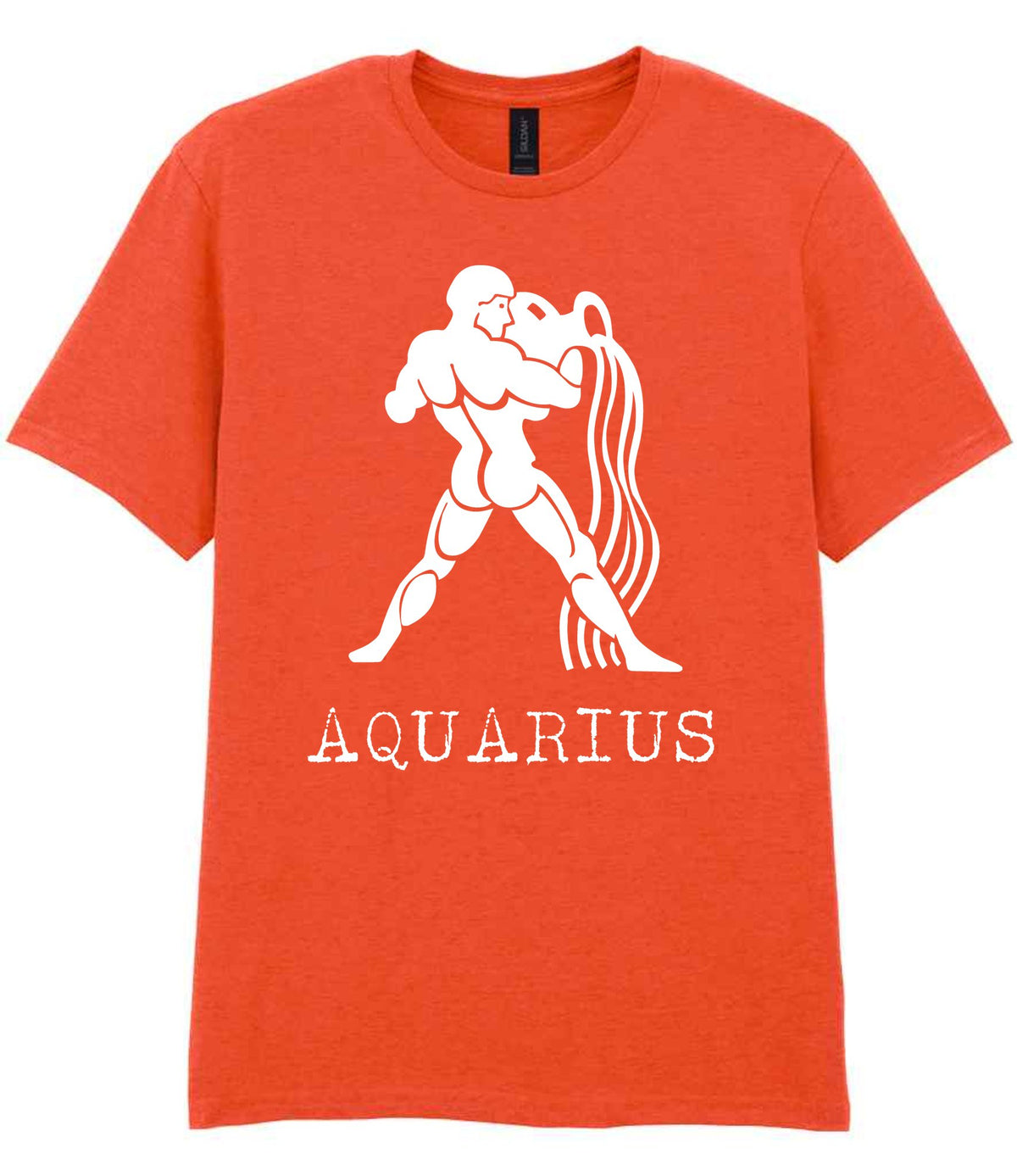 Aquarius – Unisex T-Shirt in Orange