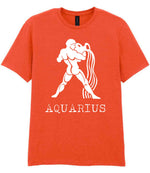 Aquarius – Unisex T-Shirt in Orange