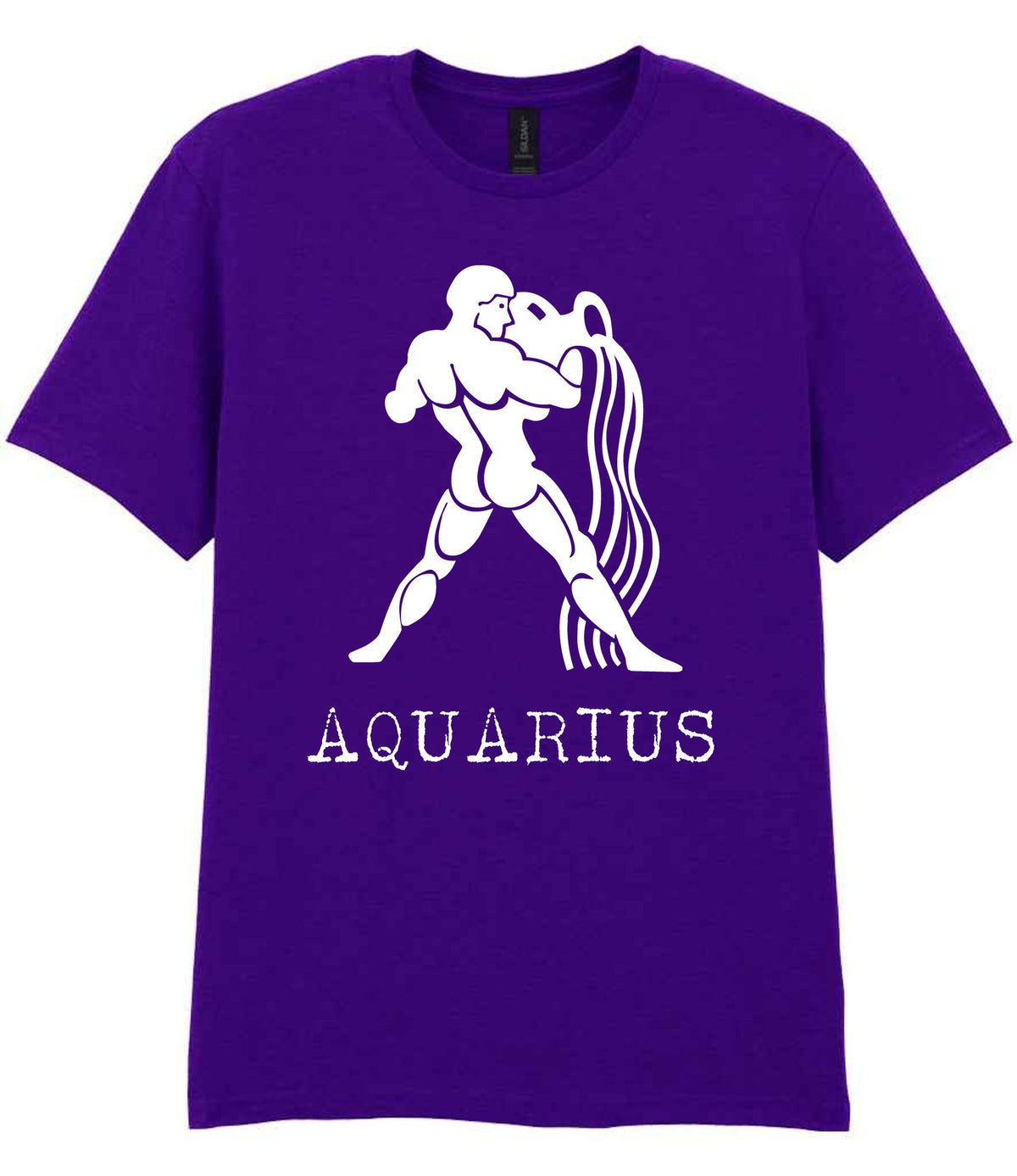 Aquarius – Unisex T-Shirt in Purple