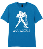 Aquarius – Unisex T-Shirt in Sapphire Blue