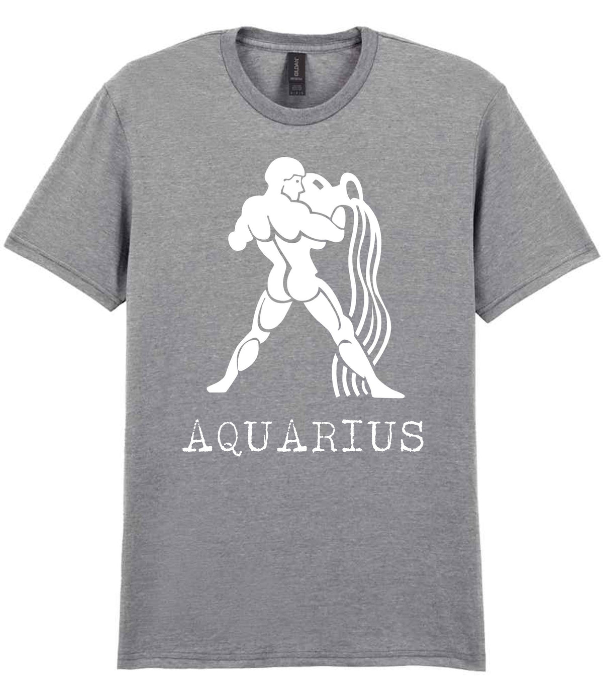 Aquarius – Unisex T-Shirt in Sport Grey