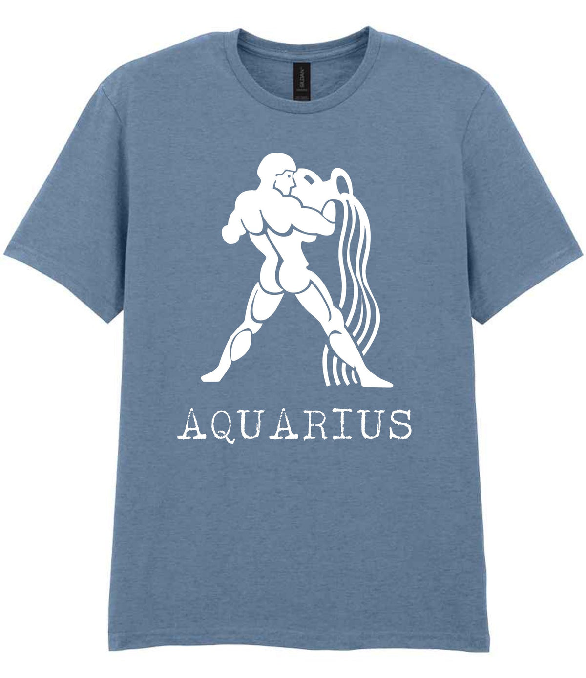 Aquarius – Unisex T-Shirt in Stone Blue