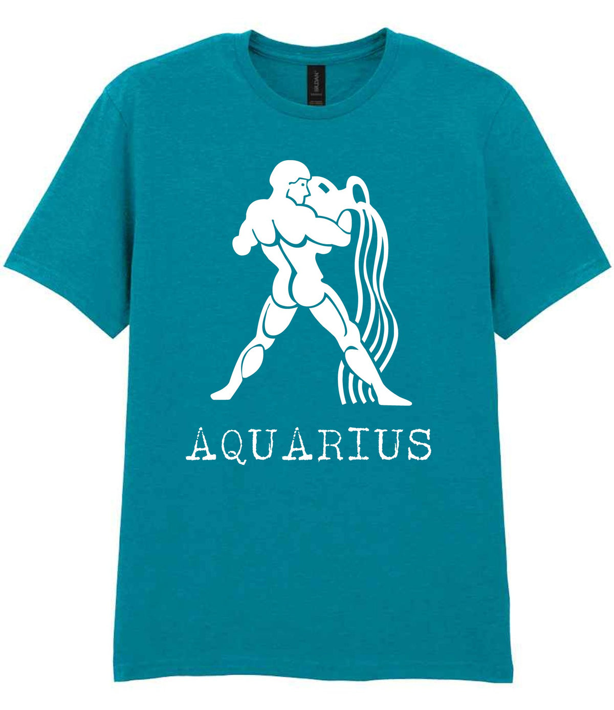 Aquarius – Unisex T-Shirt in Tropical Blue
