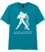 Aquarius – Unisex T-Shirt in Tropical Blue