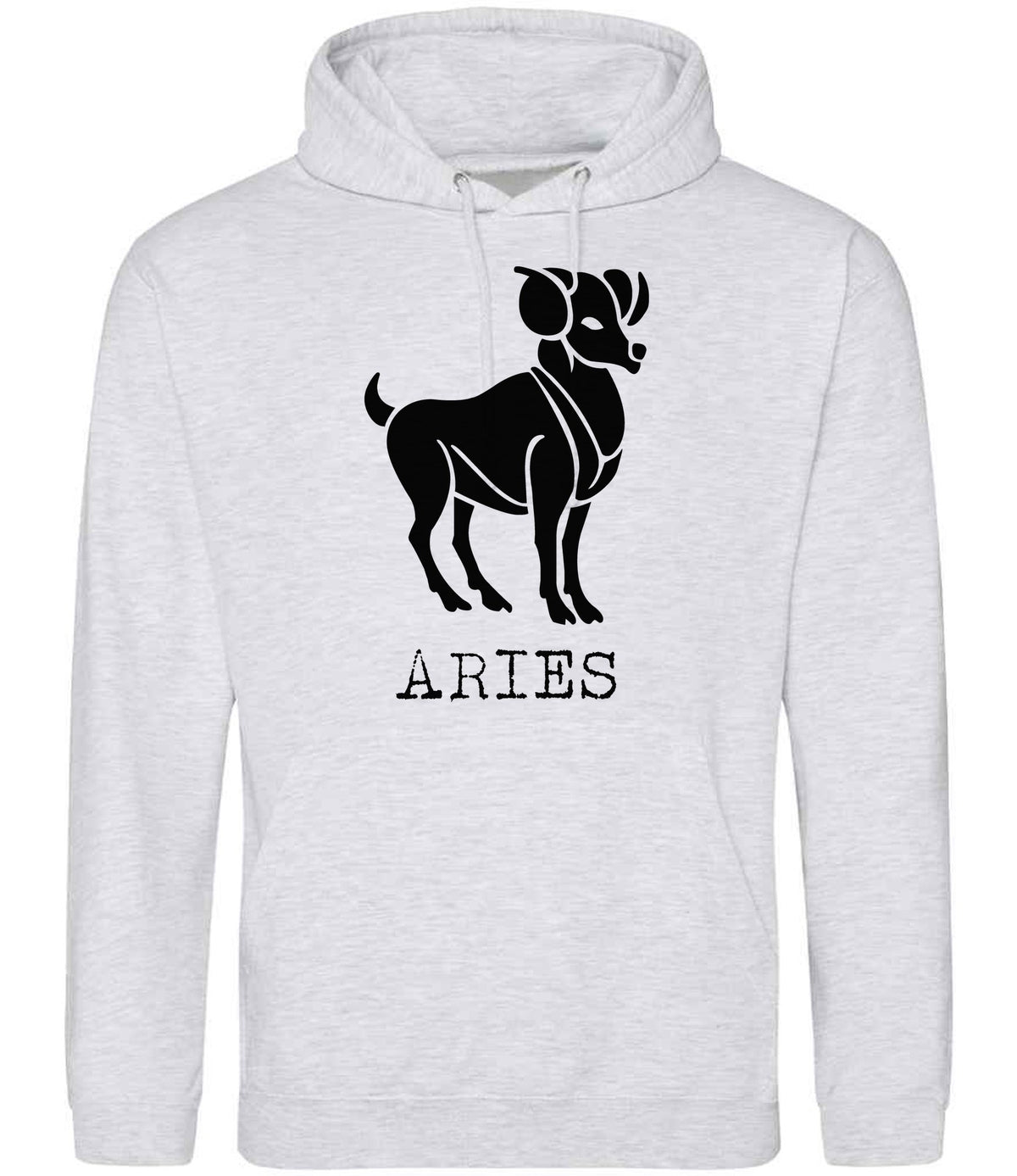 Aries – Unisex Hoodie in Ash