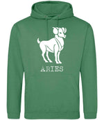 Aries – Unisex Hoodie in Cactus Green