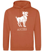 Aries – Unisex Hoodie in Ginger Biscuit