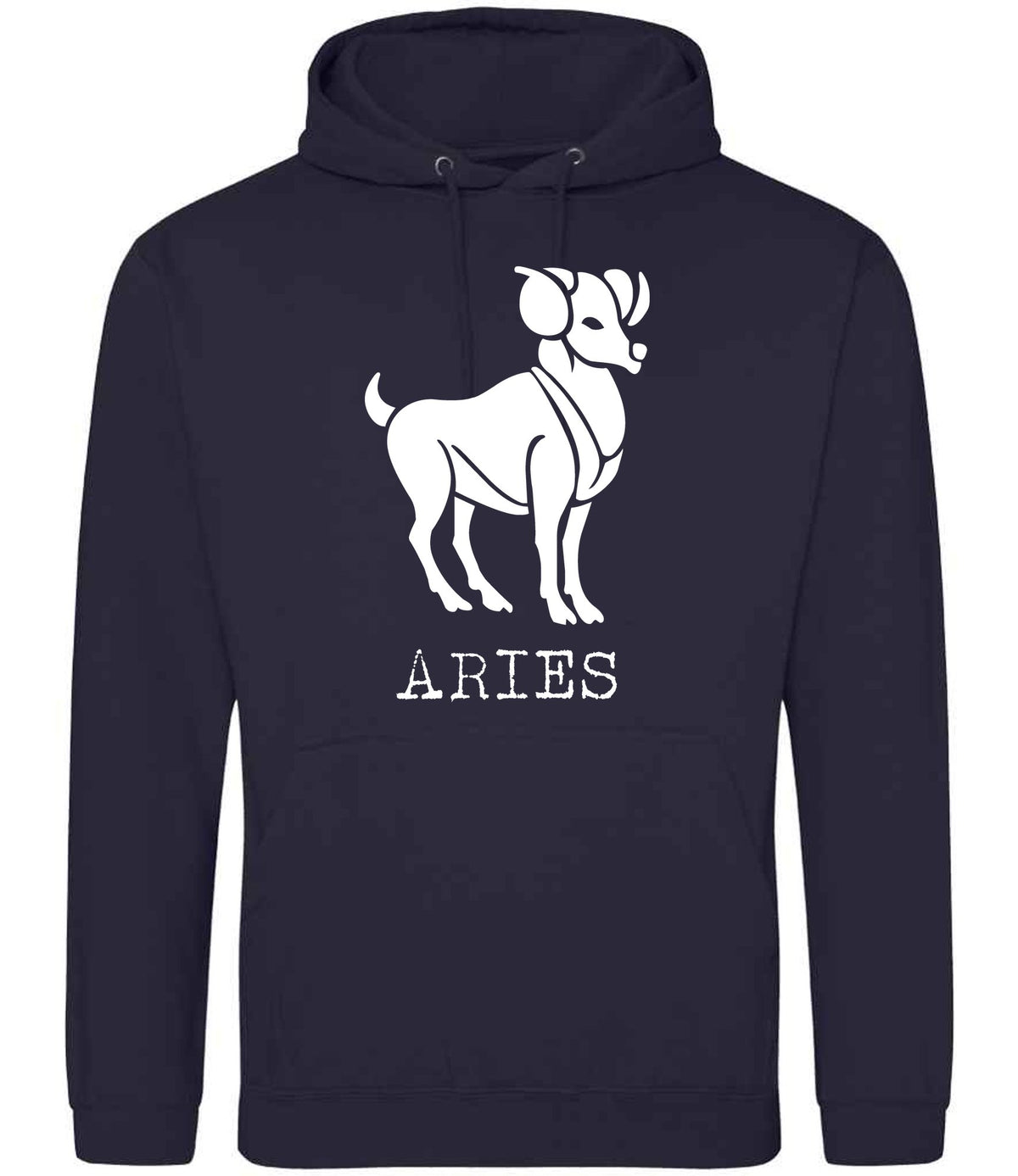 Aries – Unisex Hoodie in New French Navy