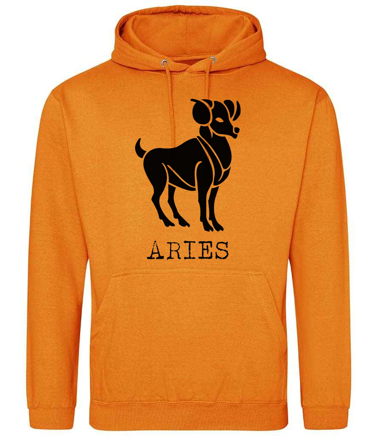 Aries – Unisex Hoodie in Pumpkin Pie