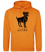 Aries – Unisex Hoodie in Pumpkin Pie