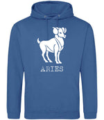 Aries – Unisex Hoodie in Tropical Blue