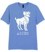Aries – Unisex T-Shirt in Carolina Blue