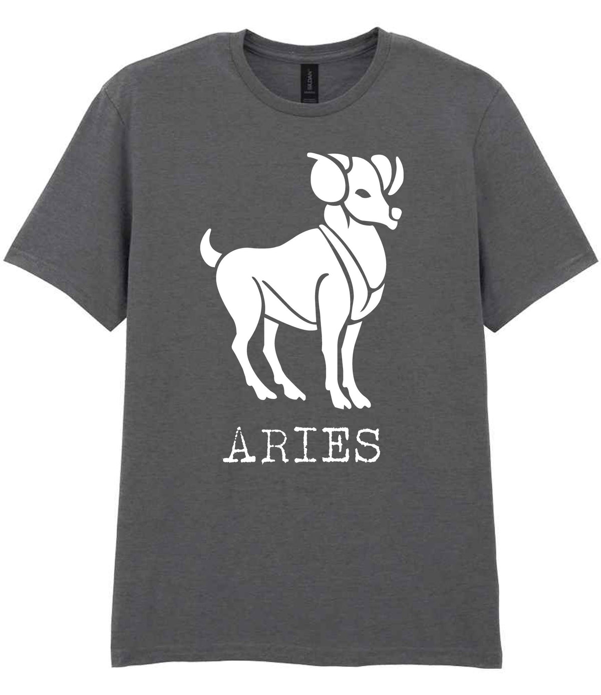 Aries – Unisex T-Shirt in Charcoal