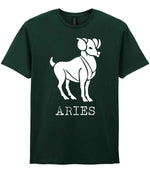 Aries – Unisex T-Shirt in Forest Green