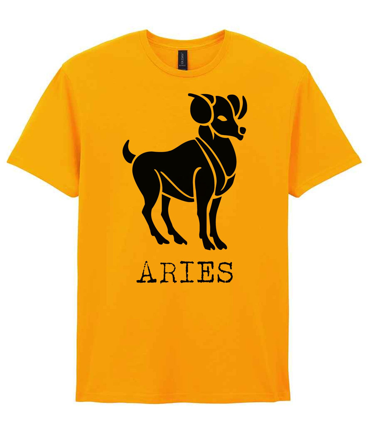 Aries – Unisex T-Shirt in Gold