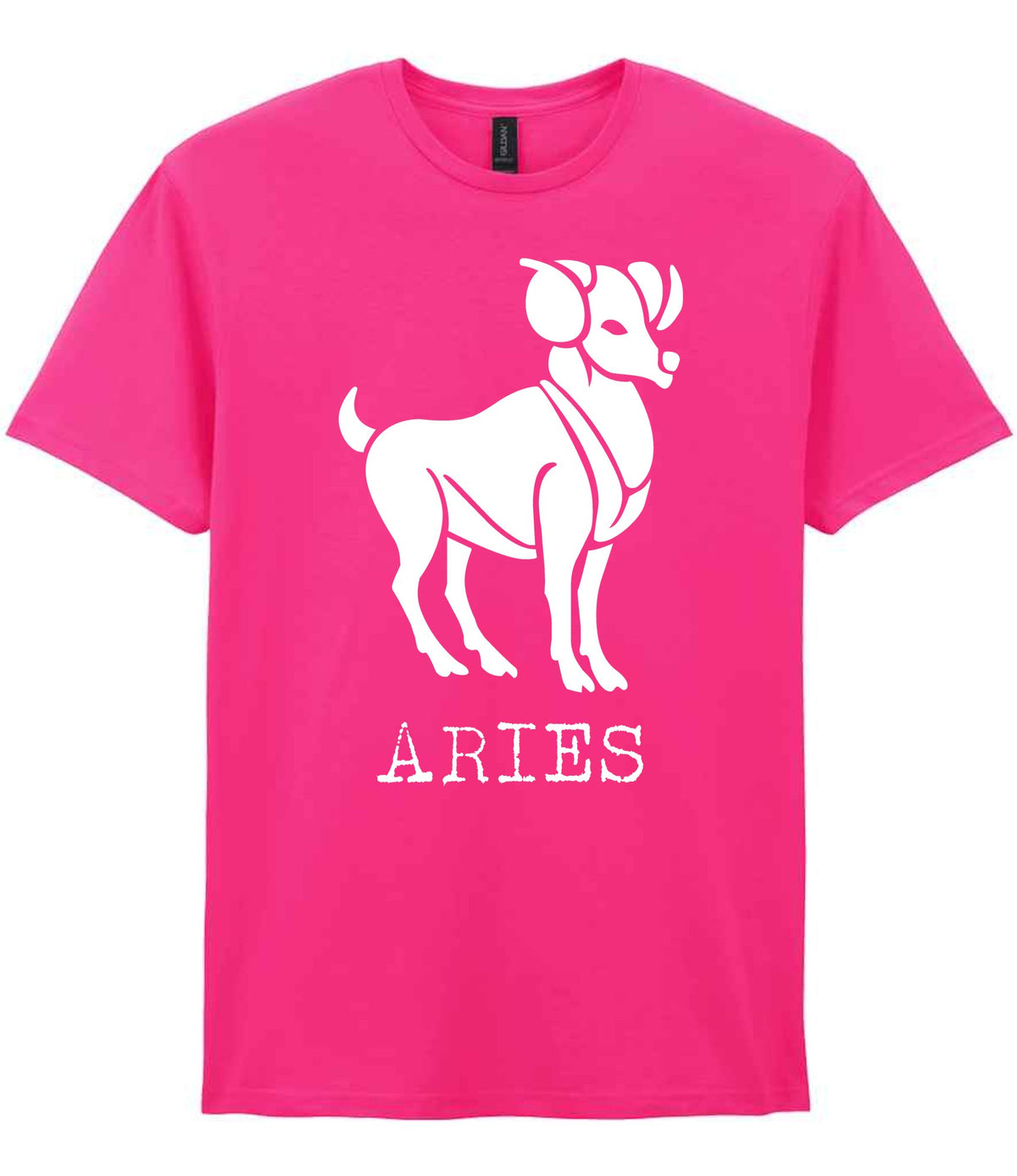 Aries – Unisex T-Shirt in Heliconia