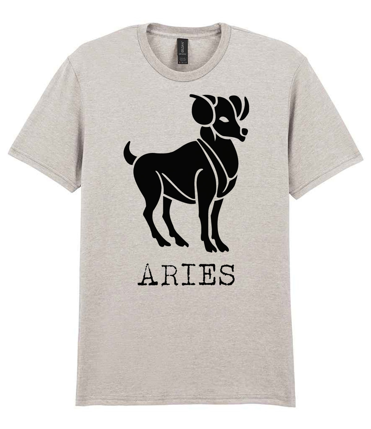 Aries – Unisex T-Shirt in Ice Grey