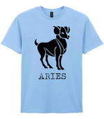 Aries – Unisex T-Shirt in Light Blue