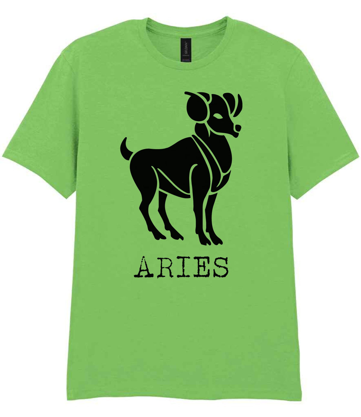 Aries – Unisex T-Shirt in Lime Green