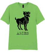 Aries – Unisex T-Shirt in Lime Green