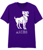 Aries – Unisex T-Shirt in Purple