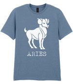 Aries – Unisex T-Shirt in Stone Blue