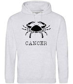 Cancer hoodie in ash