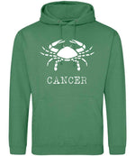 Cancer hoodie in cactus green