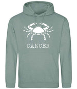 Cancer hoodie in dusty green