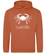 Cancer hoodie in ginger biscuit