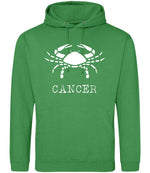 Cancer hoodie in kelly green