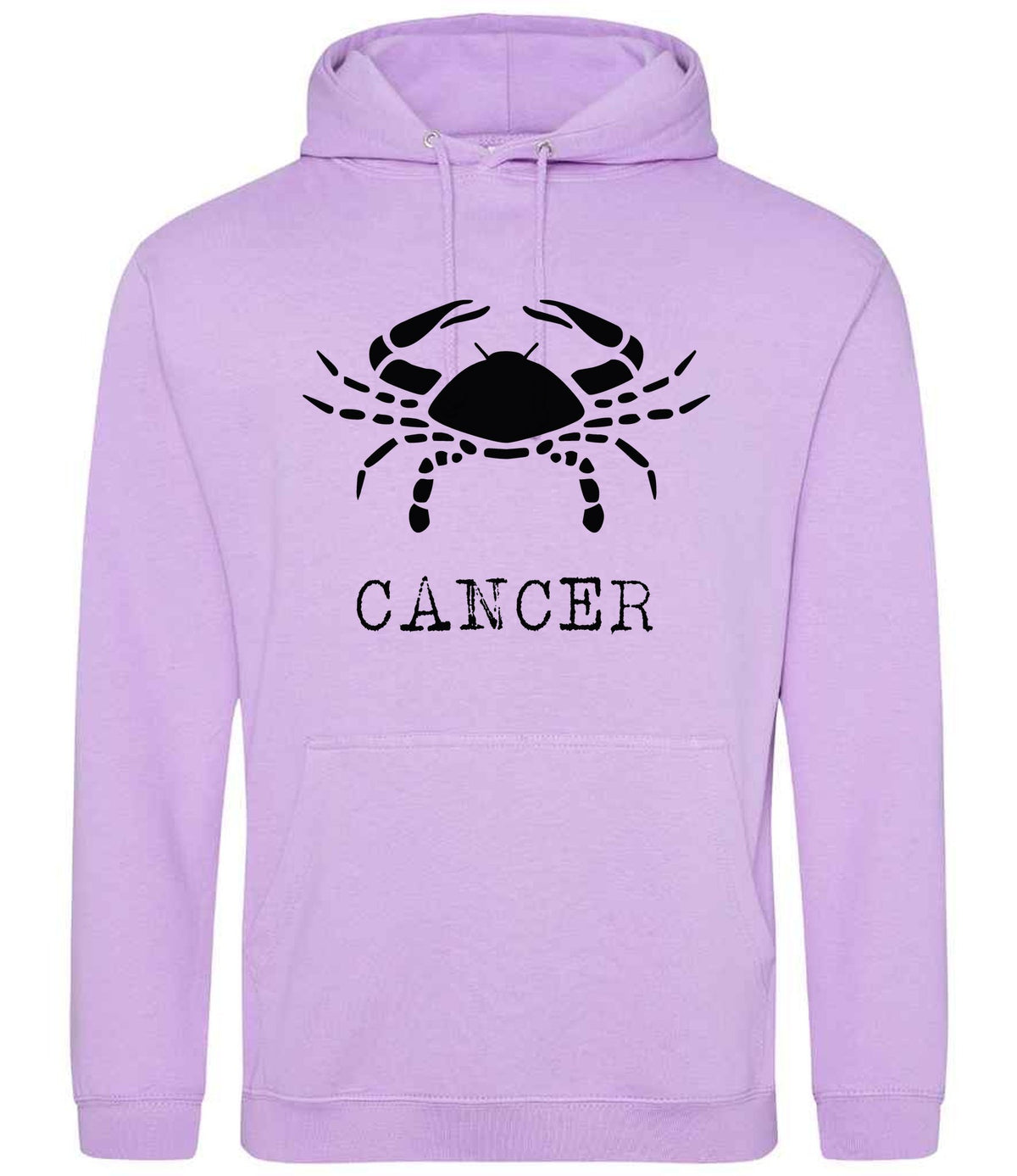 Cancer hoodie in lavender