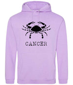 Cancer hoodie in lavender