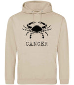 Cancer hoodie in nude