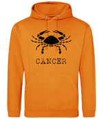 Cancer hoodie in pumpkin pie