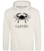 Cancer hoodie in vanilla milkshake