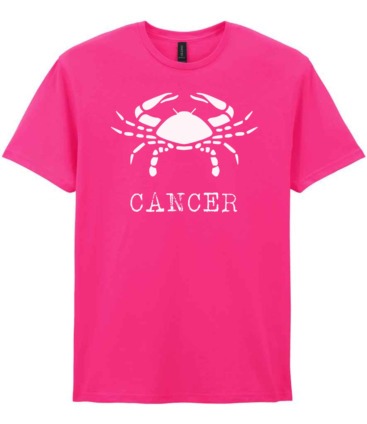 Cancer t-shirt in heliconia