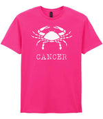 Cancer t-shirt in heliconia